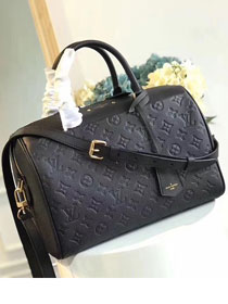 Louis vuitton original monogram empreinte speedy 30 M42406 black