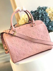 Louis vuitton original monogram empreinte speedy 30 M42406 pink