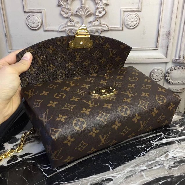 2018 louis vuitton original monogram saint placide M43486 caramel