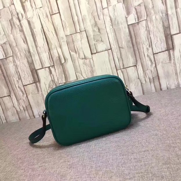 2018 GG original calfskin leather shoulder bag 308364 green