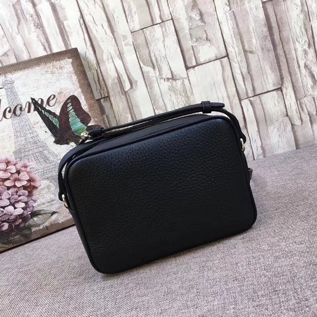 GG original calfskin leather shoulder bag 308364 black