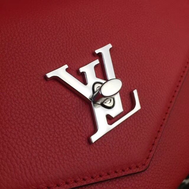 Louis vuitton original calfskin mylockme bb bag M51419 red