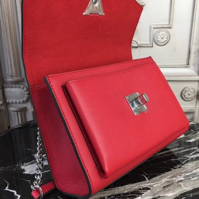 Louis vuitton original calfskin mylockme bb bag M51419 red