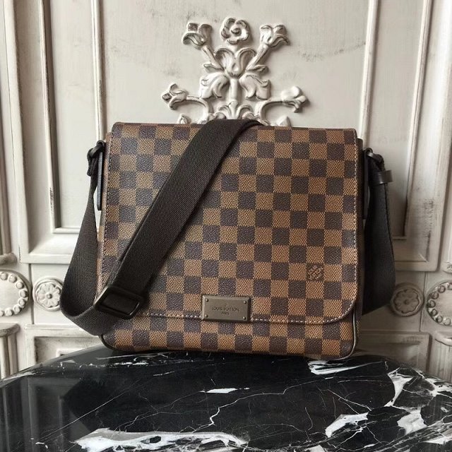 Louis vuitton original damier ebene district bag pm N41213