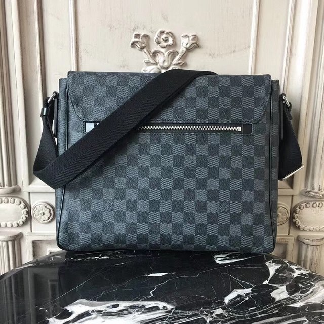 Louis vuitton original damier graphite district bag mm N41272