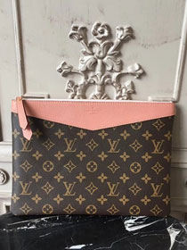 Louis vuitton original monogram daily pouch M64590 pink