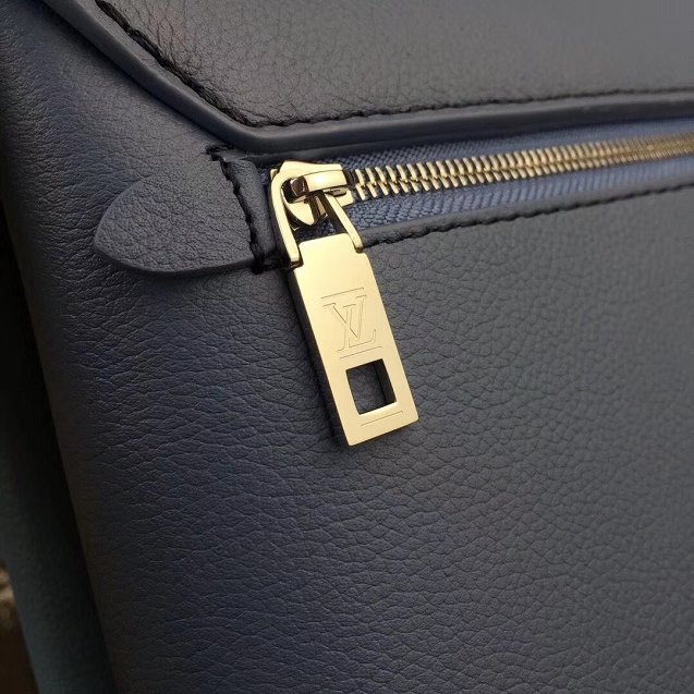 Louis vuitton original calfskin my lockme bag M51415 blue