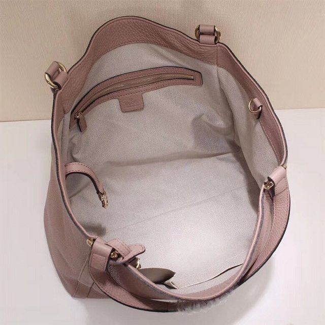 GG original calfskin hobo bag 282309 apricot