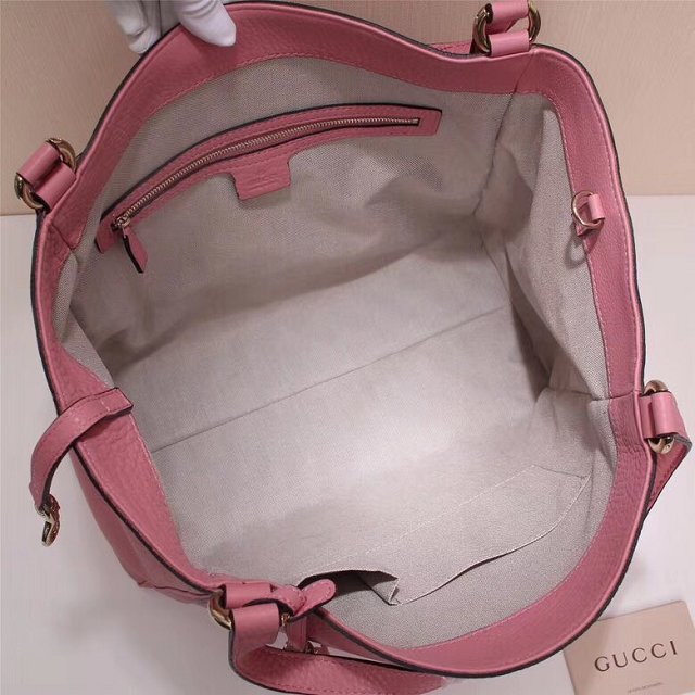 GG original calfskin hobo bag 282309 pink