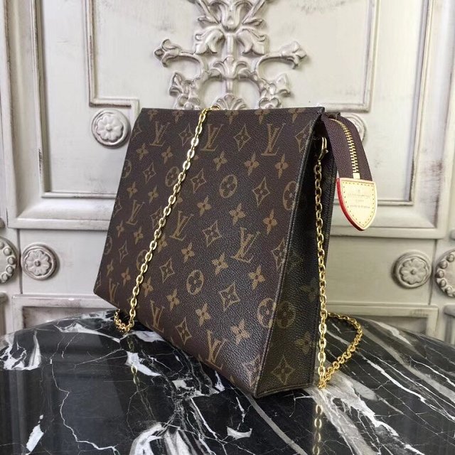 Louis Vuitton monogram canvas toiletry chain pouch 26 M47562