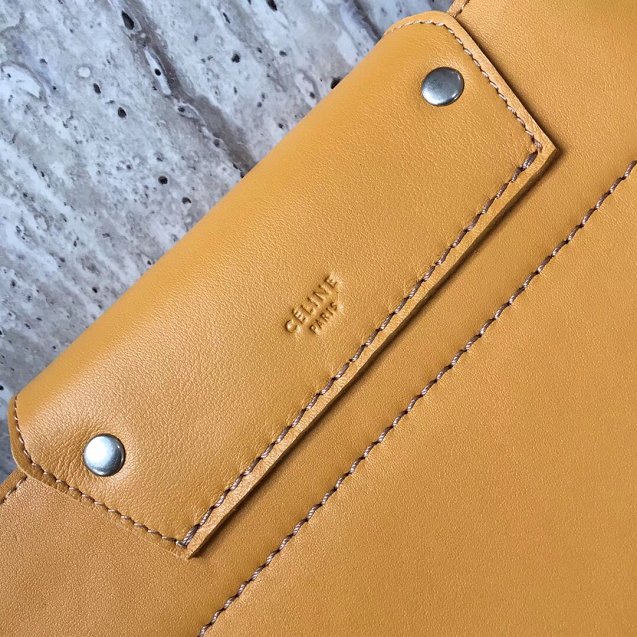 2018 celine original bare calfskin medium big bag 55426 yellow