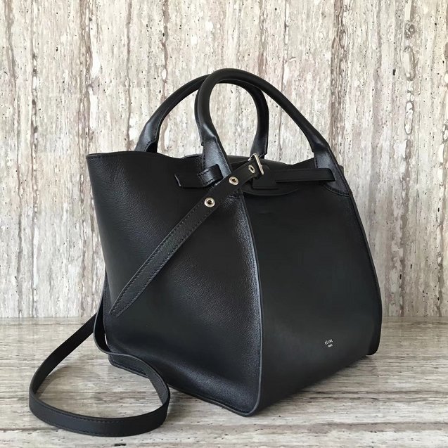 2018 celine original bare calfskin small big bag 55426 black