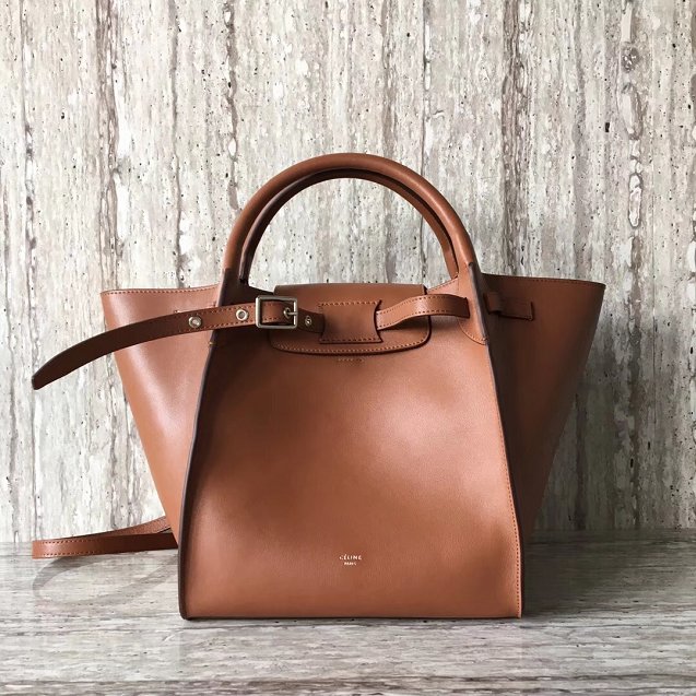 2018 celine original bare calfskin small big bag 55426 coffee