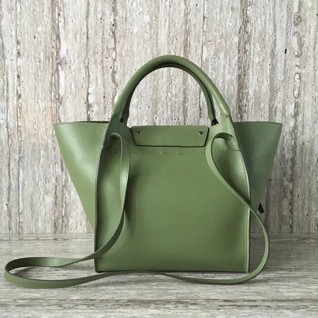 2018 celine original bare calfskin small big bag 55426 green