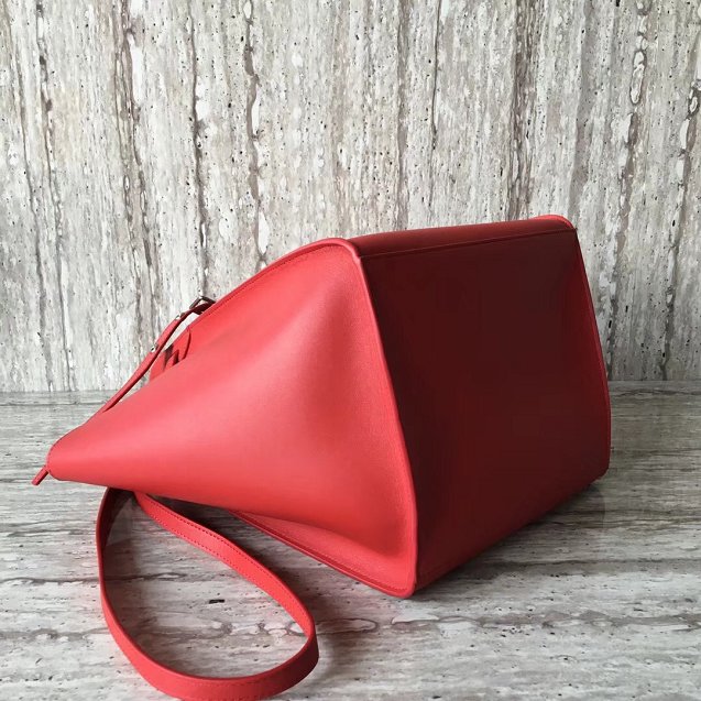 2018 celine original bare calfskin small big bag 55426 red