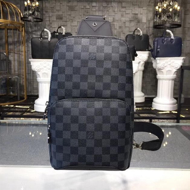 Louis vuitton original damier graphite avenue sling bag N41719