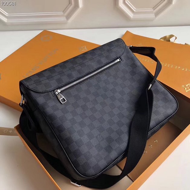 Louis vuitton original damier graphite pchristopher messenger bag n41500