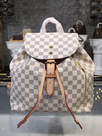 Louis vuitton original damier azur backpack sperone N41578