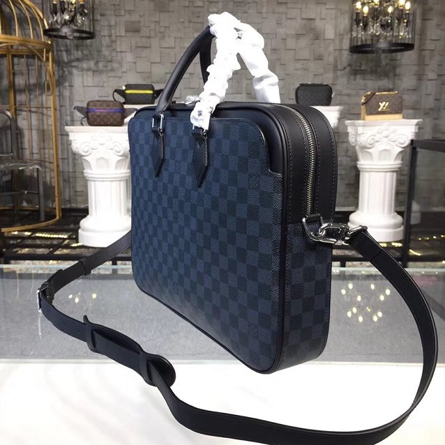 Louis vuitton original damier graphite dandy briefcase N44000