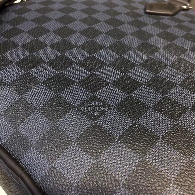 Louis vuitton original damier graphite dandy briefcase N44000