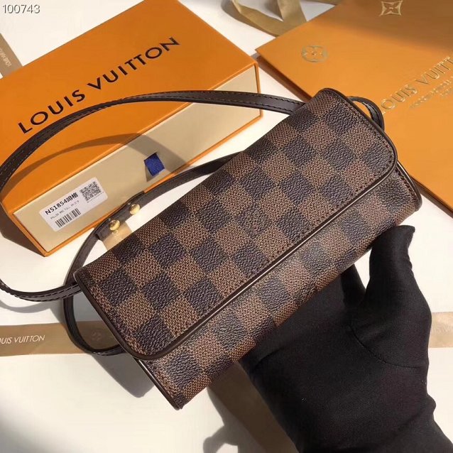 2018 louis vuitton original damier ebene shoulder bag N51851