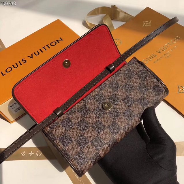 2018 louis vuitton original damier ebene shoulder bag N51851