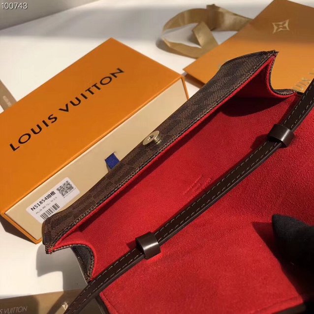 2018 louis vuitton original damier ebene shoulder bag N51851