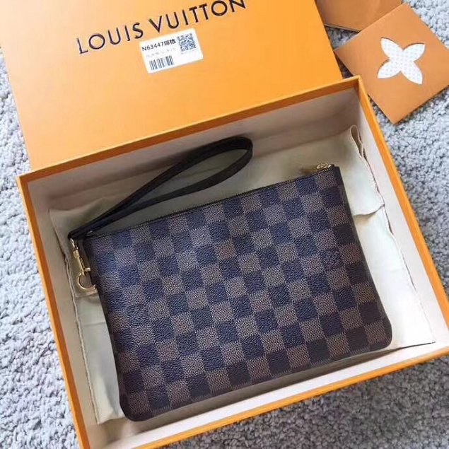 Louis vuitton original damier ebene city pouch N63445