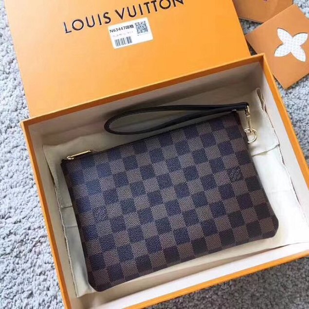 Louis vuitton original damier ebene city pouch N63445