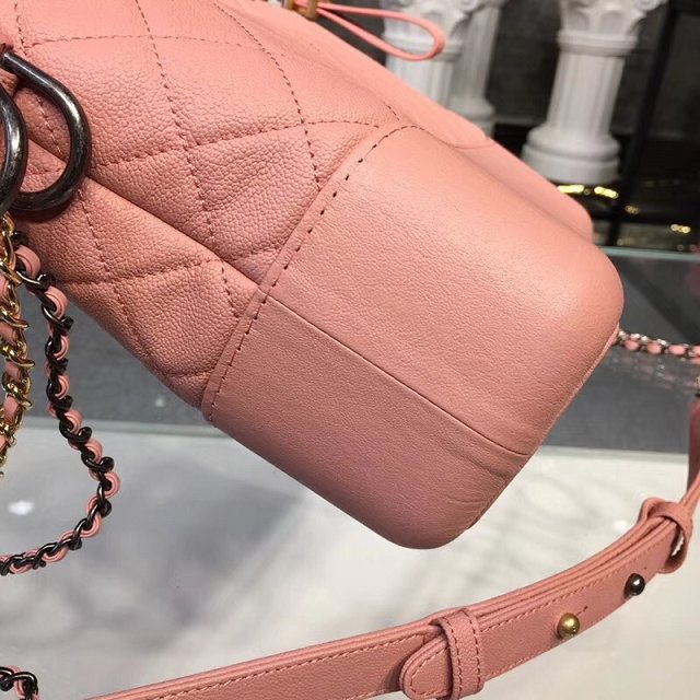 CC original calfskin gabrielle hobo bag A93824 pink