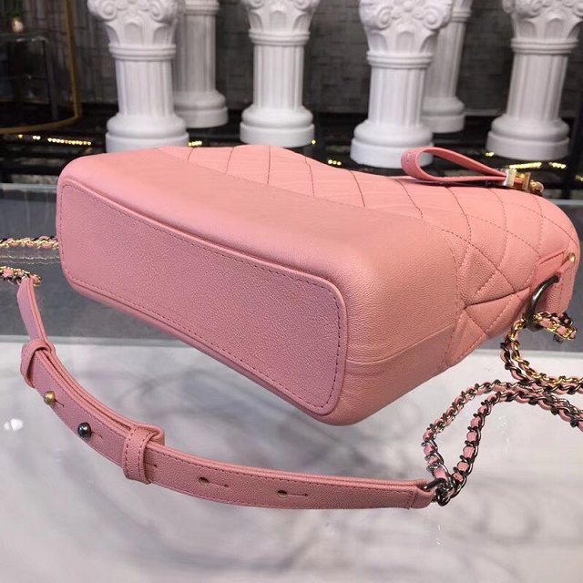 CC original calfskin gabrielle hobo bag A93824 pink