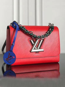 2019 louis vuitton original epi leather twist mm M52504 red