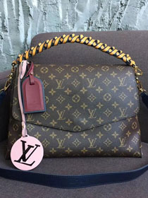 2019 louis vuitton original monogram beaubourg mm handbag m43953 yellow 