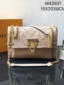 Louis vuitton original monogram empreinte vavin pm M43931 apricot