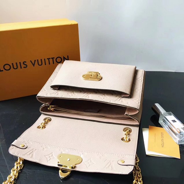 Louis vuitton original monogram empreinte vavin pm M43931 apricot