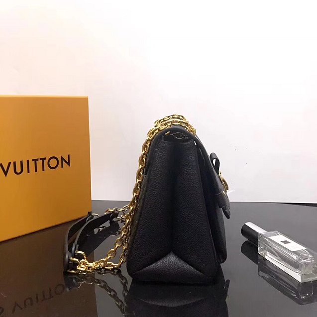 Louis vuitton original monogram empreinte vavin pm M44151 black