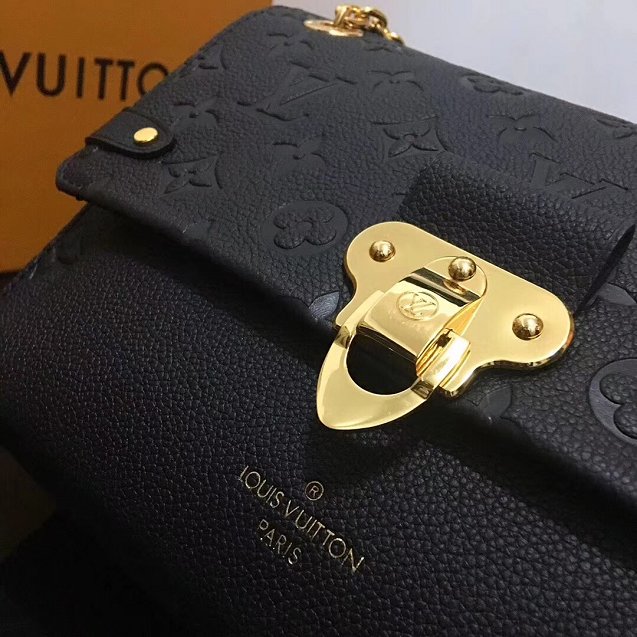 Louis vuitton original monogram empreinte vavin pm M44151 black