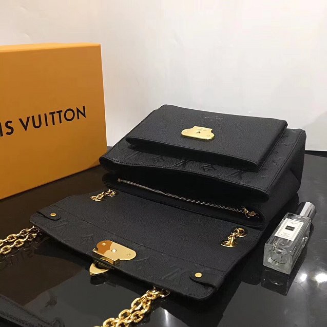 Louis vuitton original monogram empreinte vavin pm M44151 black