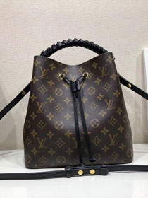 2019 louis vuitton original monogram neonoe M43985 black