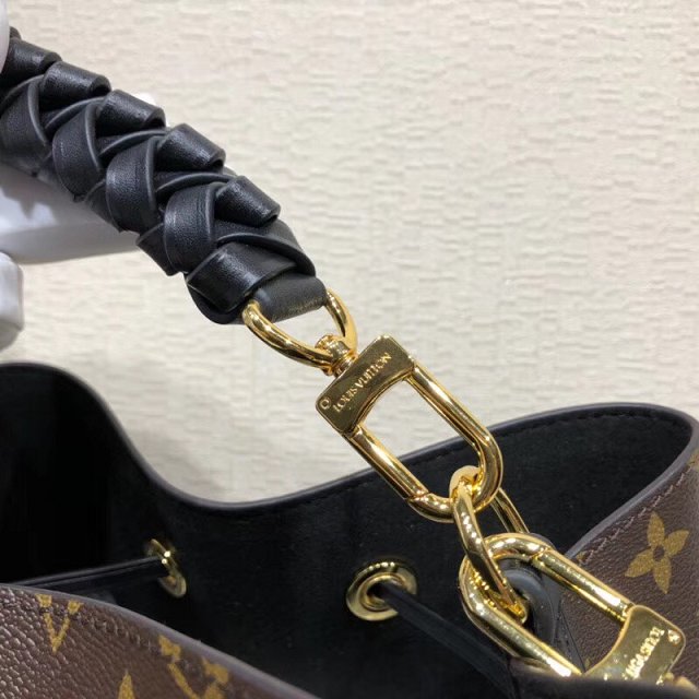 2019 louis vuitton original monogram neonoe M43985 black