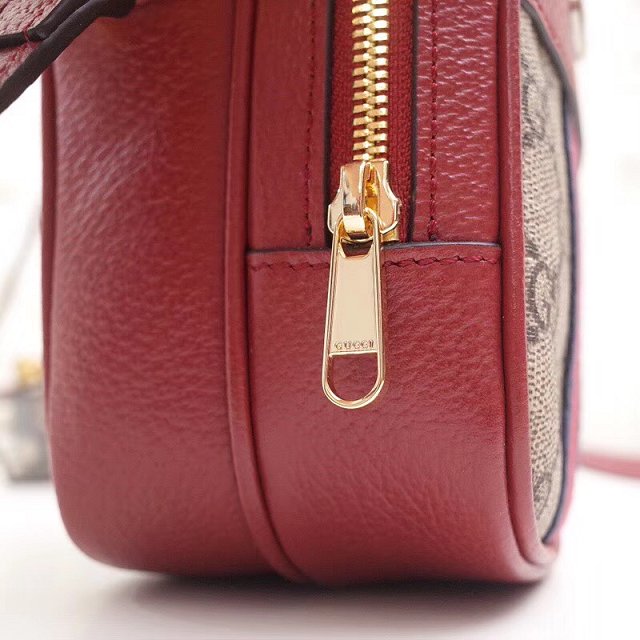 2019 GG original canvas ophidia mini bag 546595 red