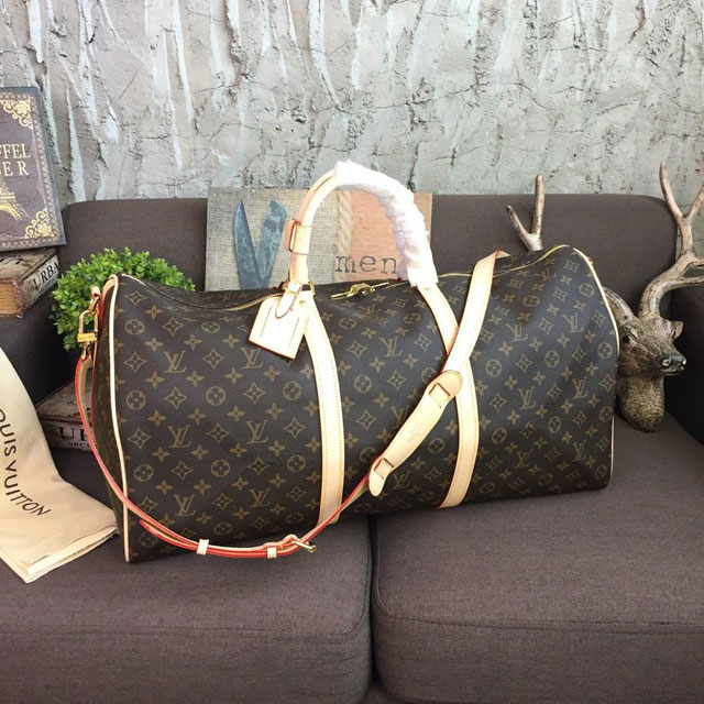 Louis vuitton original monogram canvas keepall 60 bag M41412