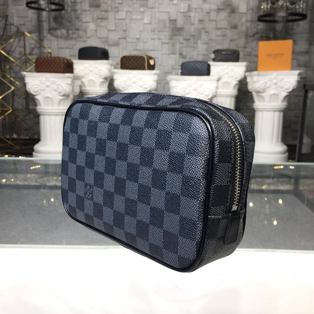 Louis vuitton original damier graphite toiletry gm N47521