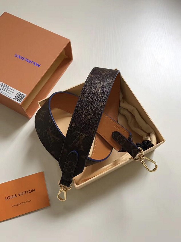 Louis vuitton original monogram long strap LV00006 coffee