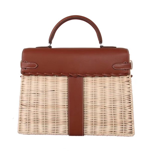 Hermes original picnic kelly 35 bag H50003 coffee