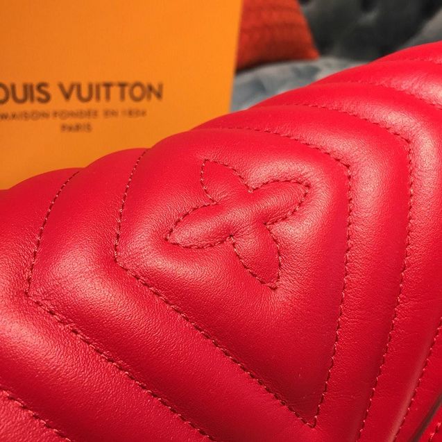 2019 louis vuitton original calfskin new wave bumbag M53861 red