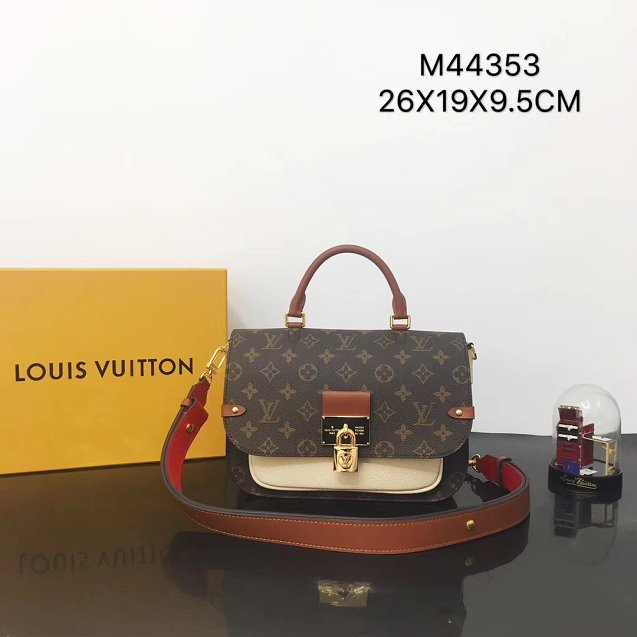 2019 louis vuitton original monogram canvas versatile bag M44353 cream