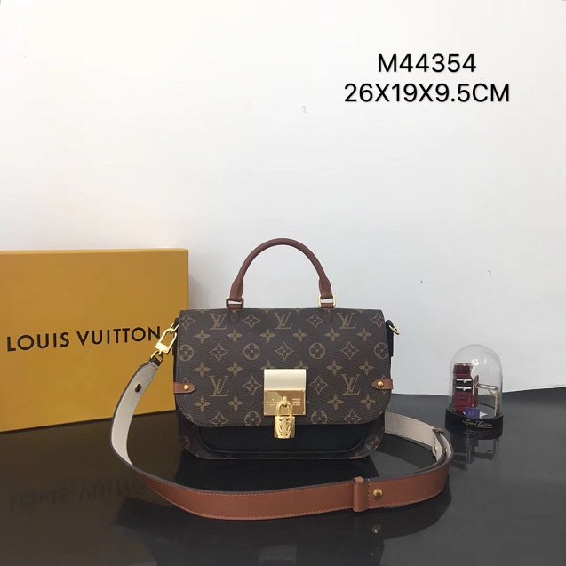 2019 louis vuitton original monogram canvas versatile bag M44354 black