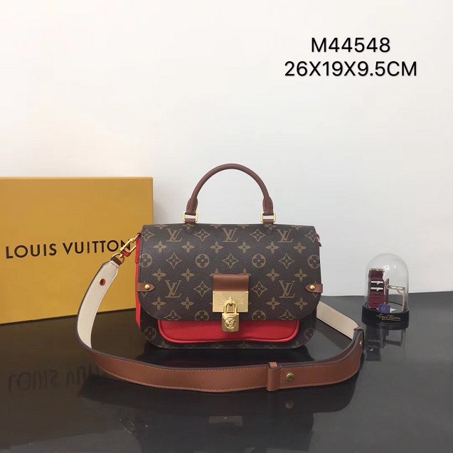 2019 louis vuitton original monogram canvas versatile bag M44548 red