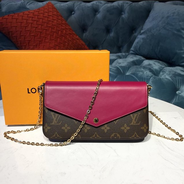 Louis vuitton original monogram pochette felicie m60236